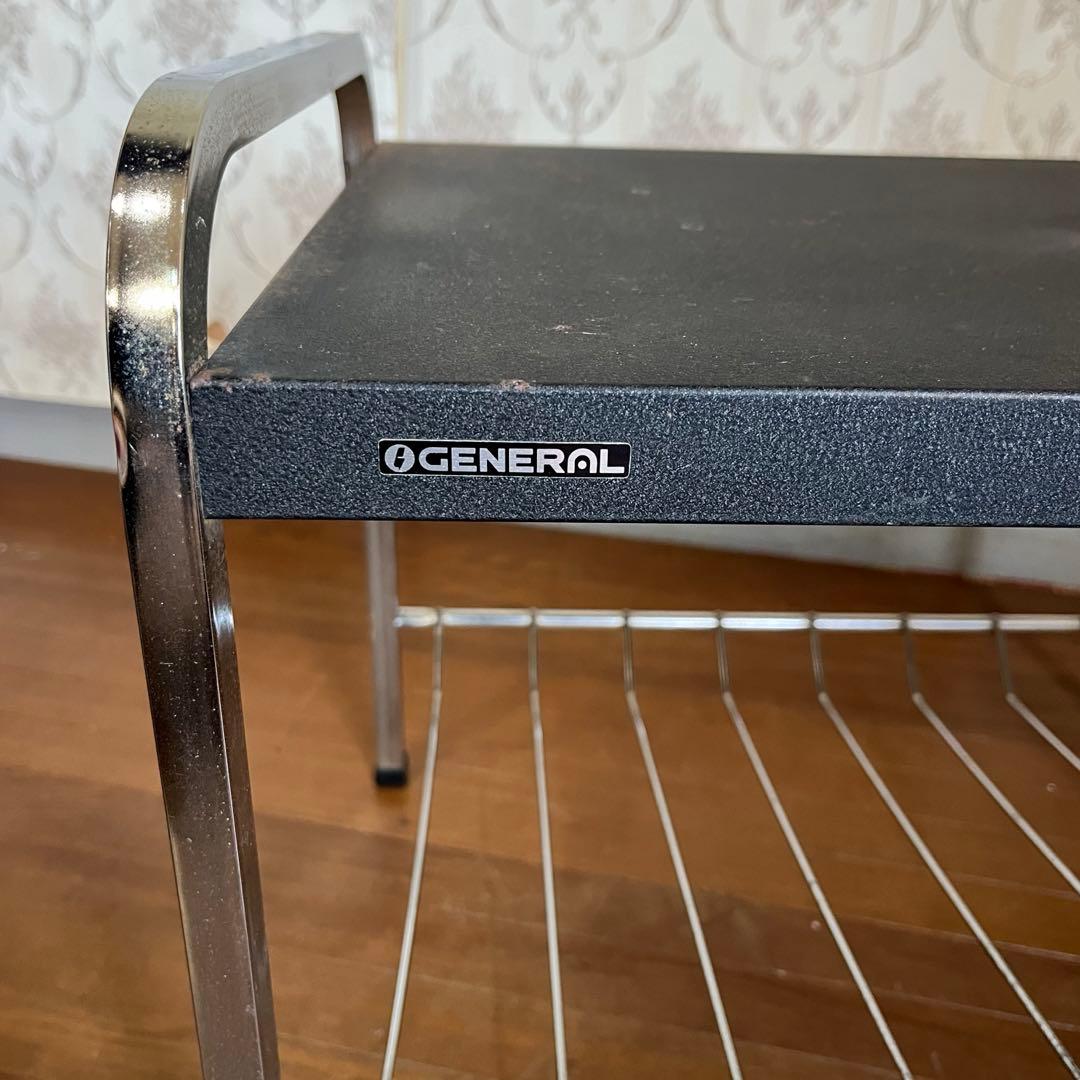 アンティーク】昭和レトロ アイアンフレーム サイドテーブル 古道具 古民家