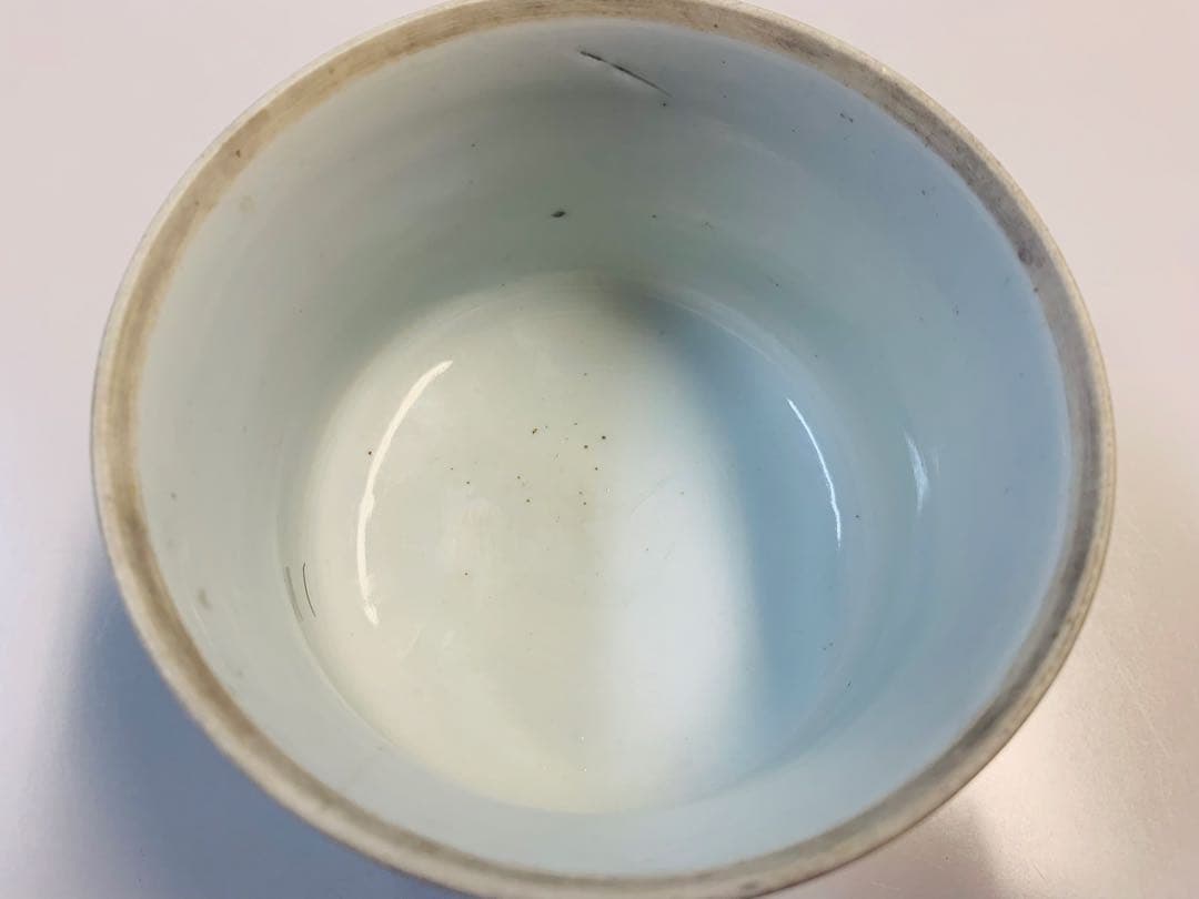 中国清時代中早期染付焼き物