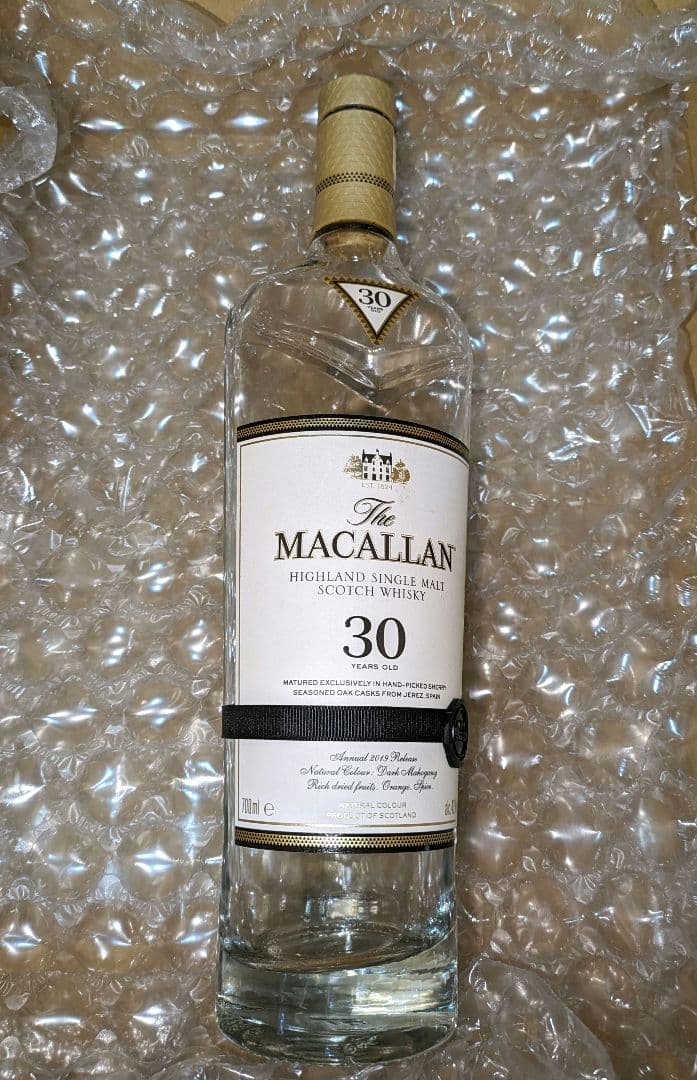 マッカラン30年空瓶