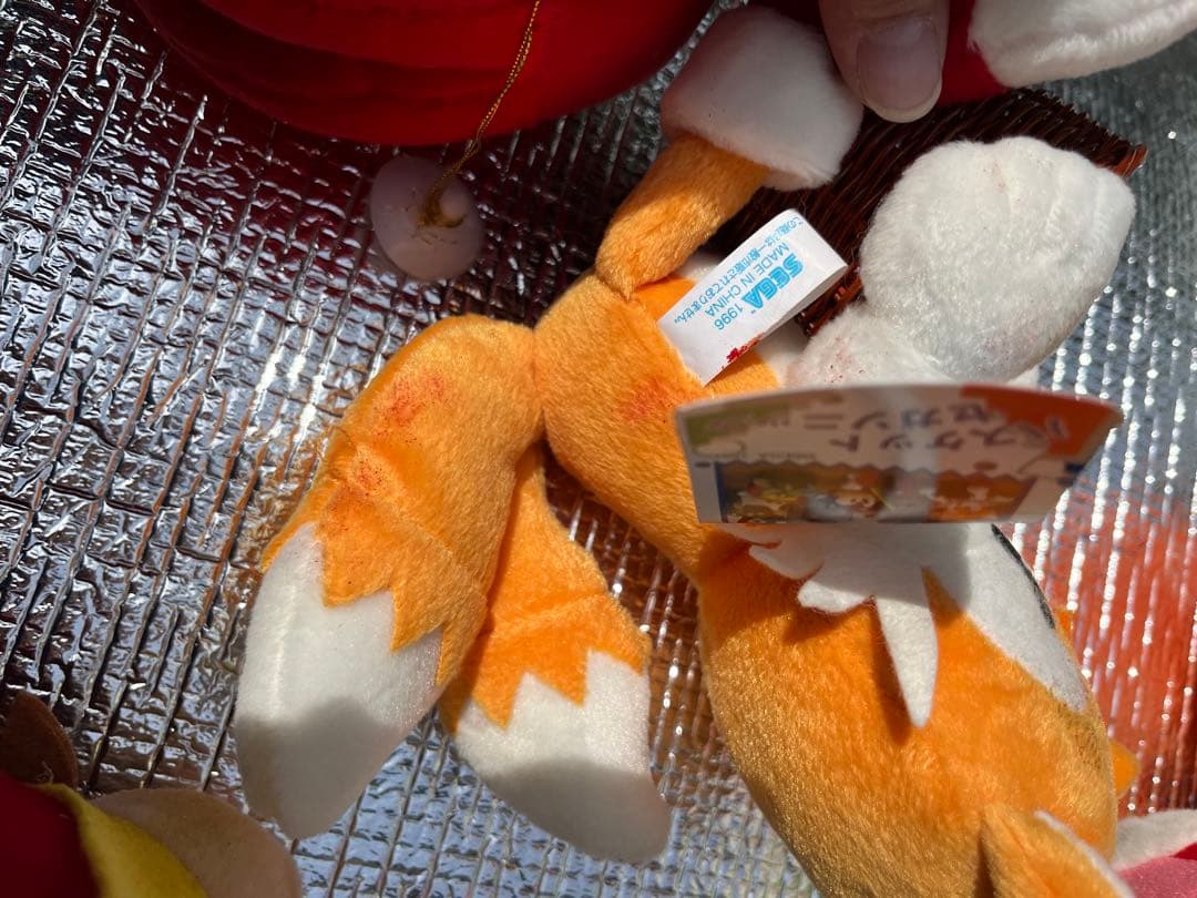 非売品 セガソニック バスケット付きぬいぐるみ5個セット 非売品 セガ