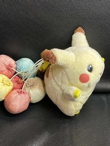 ポケモン そらとぶピカチュウ 風船 ぬいぐるみ TOMY トミー 初期 初代希少