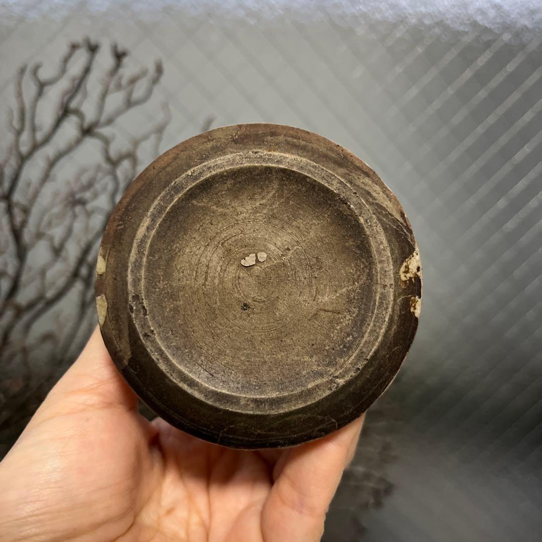 骨董　古伊万里　瀬戸　染付　笹図案　竹　仏花入れ　花器　花活け　現品限り