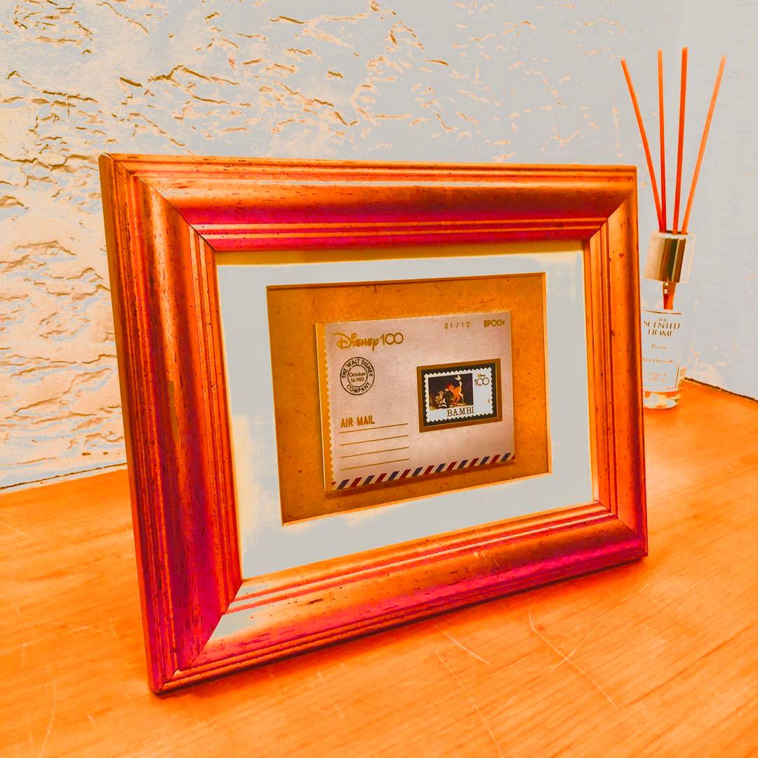 シリアルNo.01/10】ディズニー 100周年カード エポック バンビ