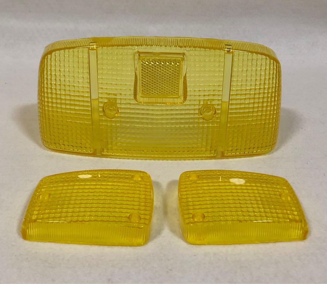 CBX400F イエローテールレンズウインカークリアスモークBEET