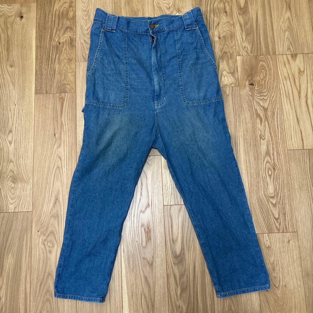 Leeメルシーボークー オーバーオール風サルエルパンツ ユニセックス