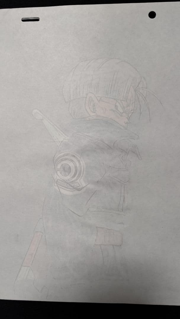 アニメセル画 ドラゴンボール ドラゴンボールZ トランクス セル画 動画