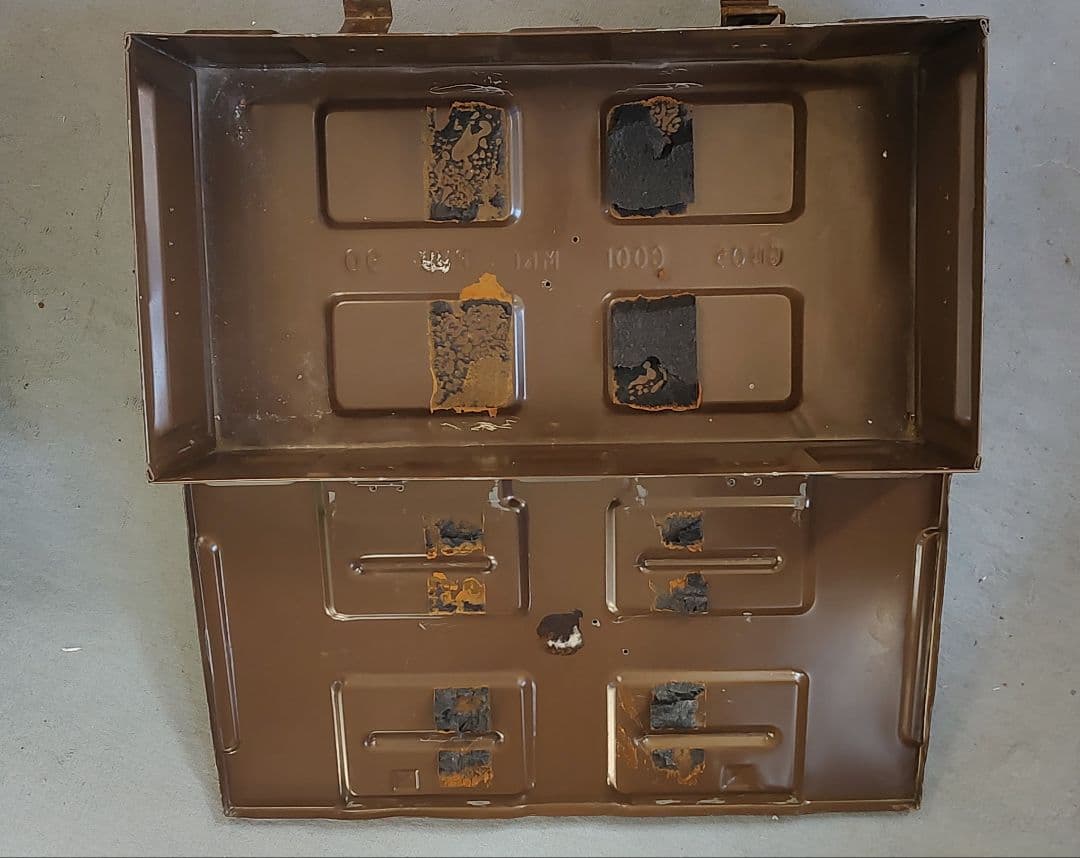 弾薬ケース ブラウン