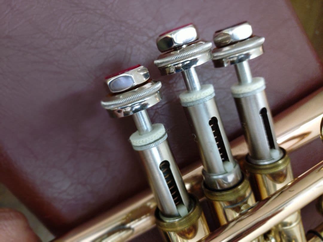 YAMAHA ロングコルネット　YCR-334 赤ベル