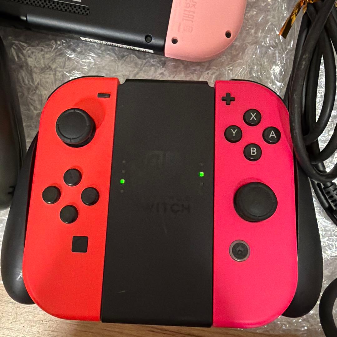 Nintendo Switch 本体 ＋ジョイコン6つ＋ケース