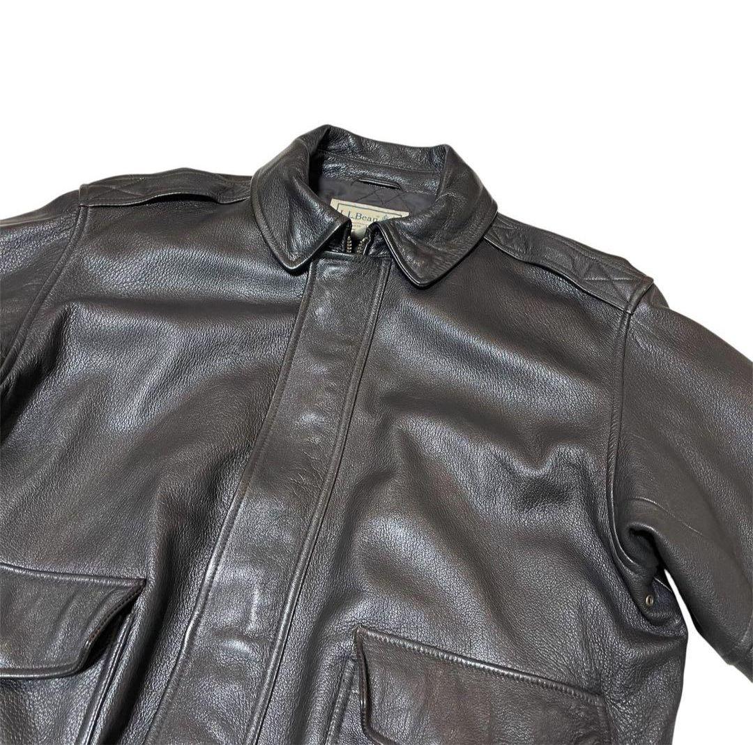 ll bean レザージャケット L.L.Bean 90s A-1
