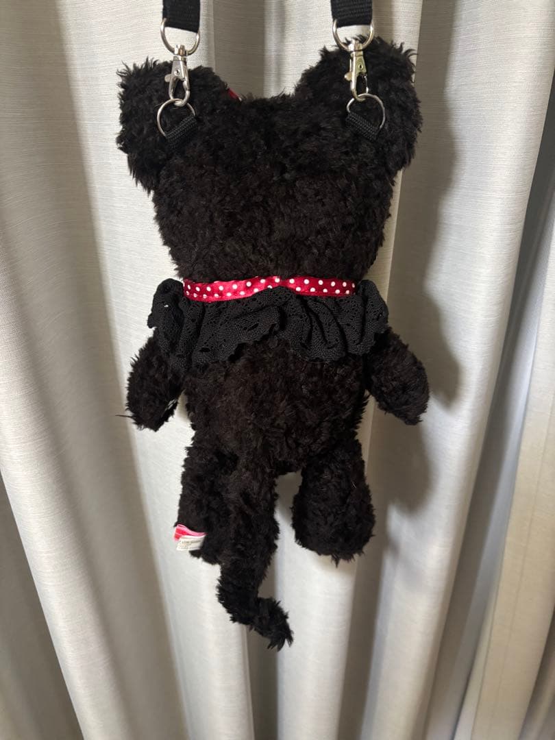 ベイビーザスターズシャインブライト ねこくみゃ ポシェット 黒