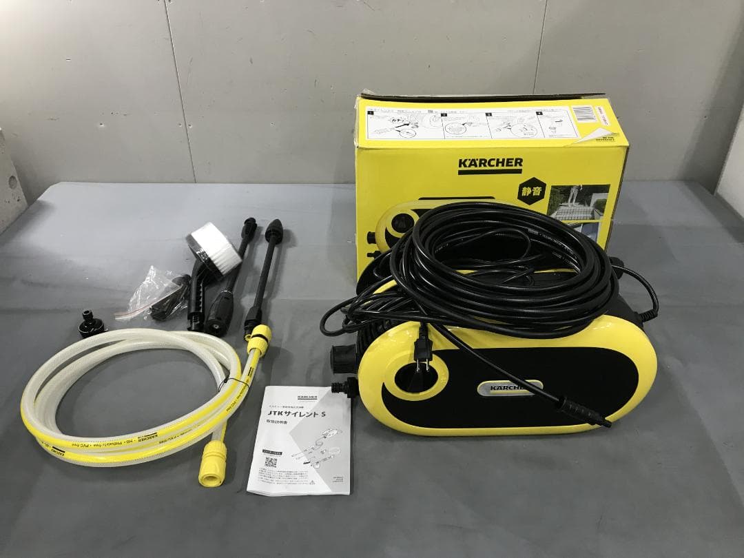 【美品】ケルヒャー 高圧洗浄機 JTKサイレントS｜静音・最強セット Amazon | KARCHER(ケルヒャー) ケルヒャー 高圧洗浄機 サイレント JTK
