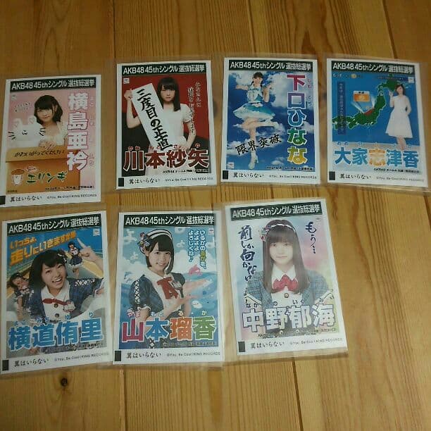 AKB48 翼はいらない 生写真