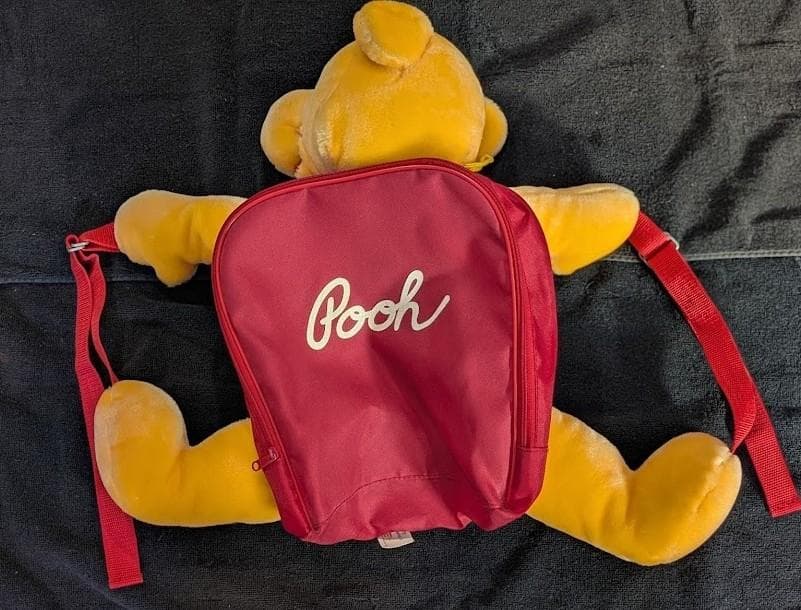くまのプーさん　ぬいぐるみリュック　ヴィンテージ　Winnie the Pooh
