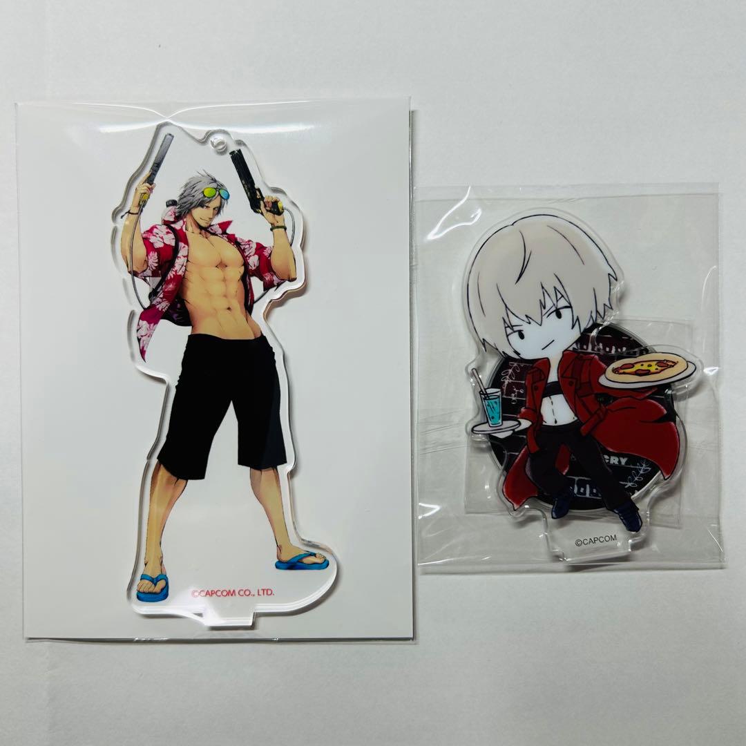 デビルメイクライ カプコンカフェアクリルスタンドキーホルダーダンテ