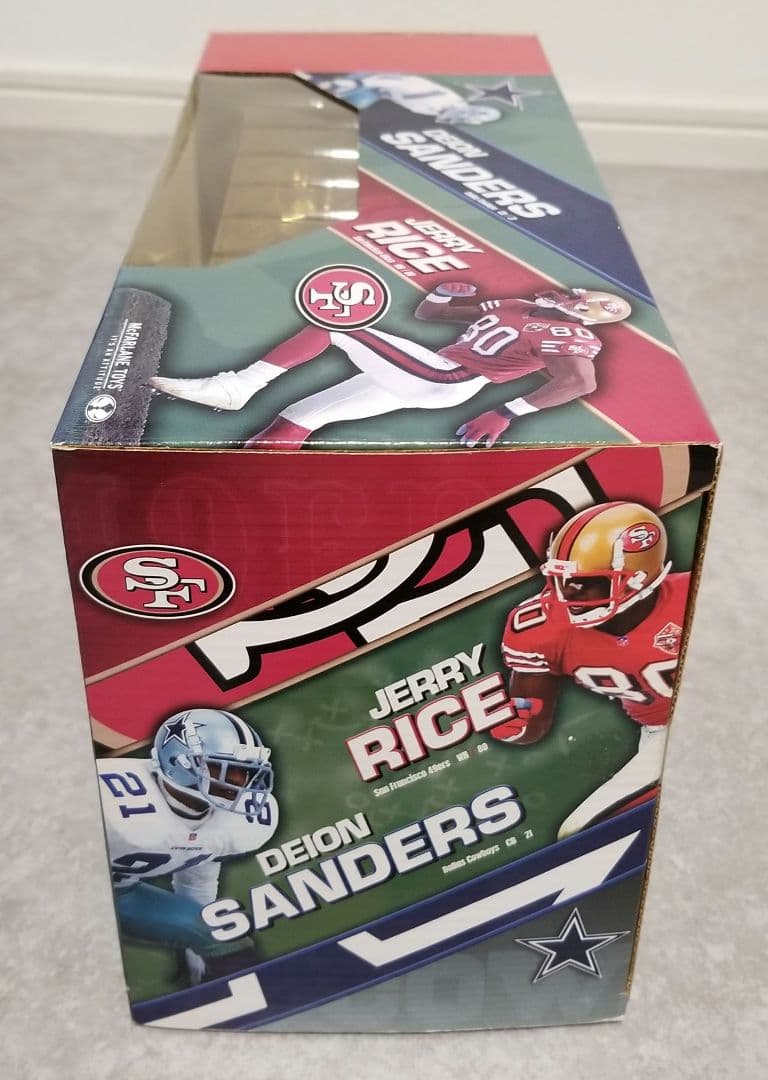 【激レア　未開封】NFL　マクファーレン　2pack　★ディオンvsライス★