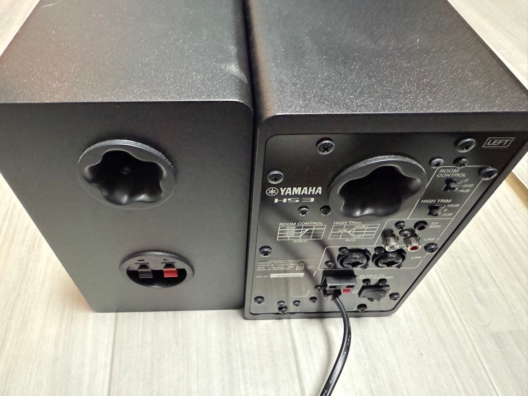 Yamaha hs3 スタジオモニタースピーカー