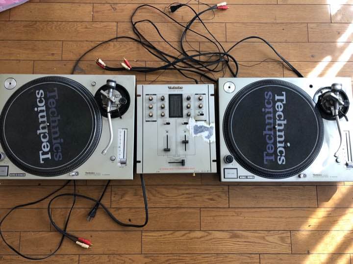 テクニクスDJセット！ターンテーブルSL1200MK3D！SH-DX1200 Technics
