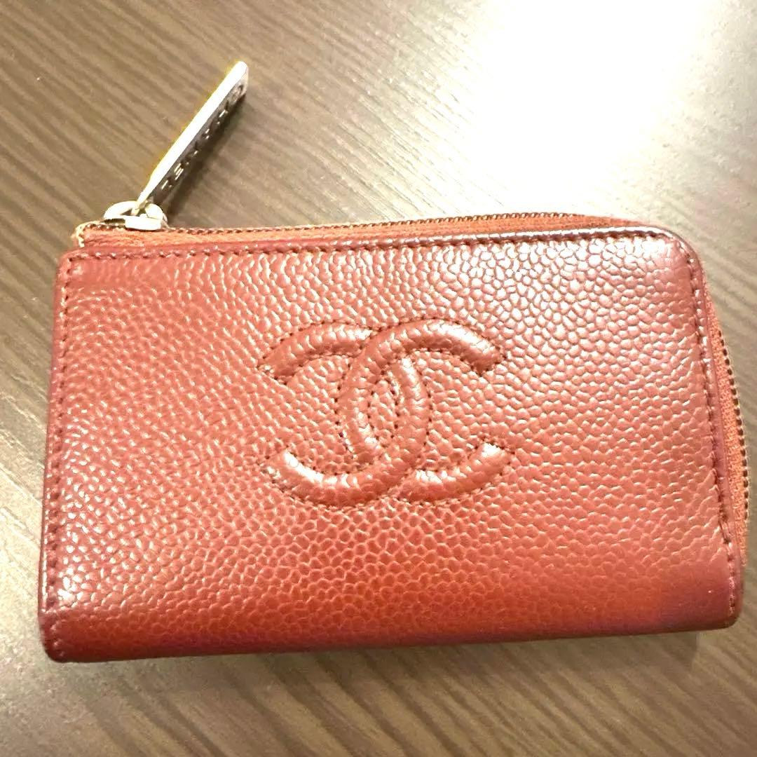 寿*司様 CHANEL シャネル 確実本物 ケース カードケース キャビア