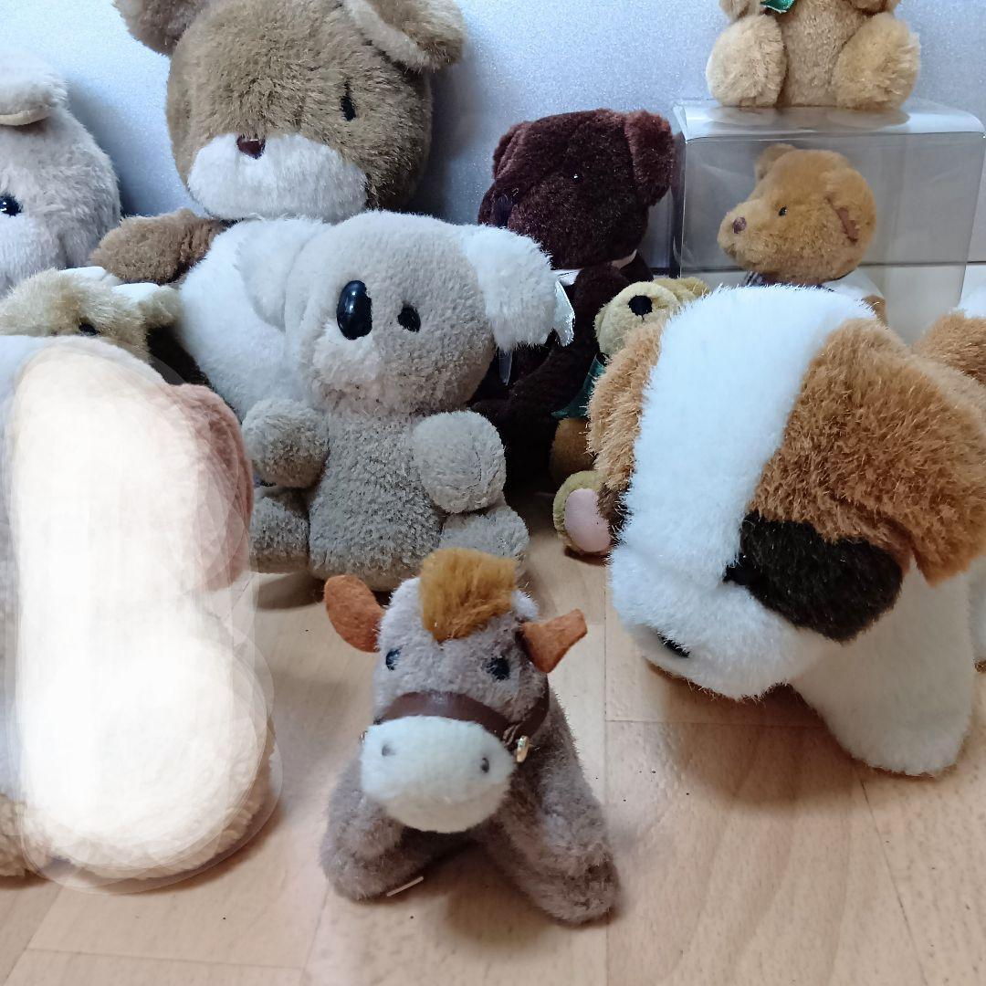 昭和レトロ ぬいぐるみ　吉徳 サンアロー アルファ タイトー MSP　まとめ売り