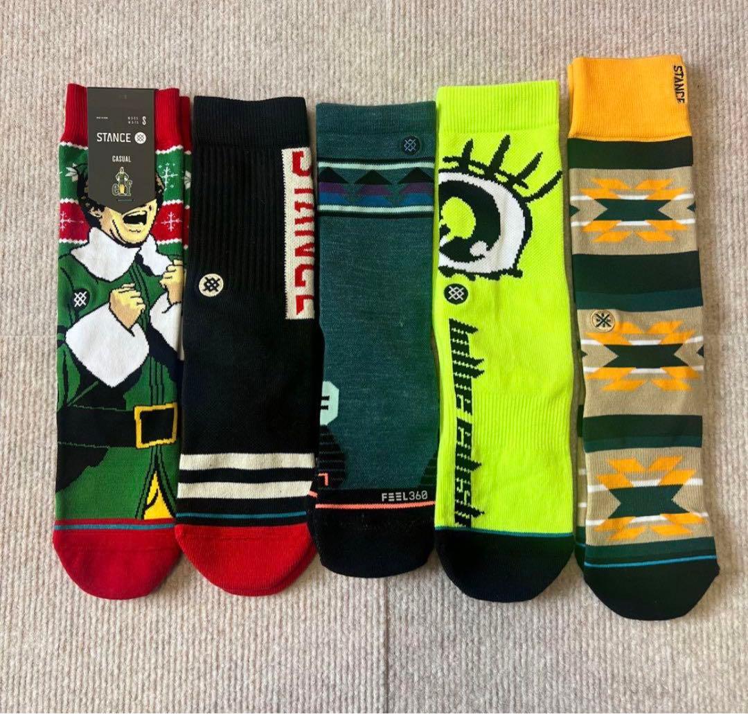 STANCE スタンス ソックス 靴下 9足セット+おまけ1足付き　男女兼用