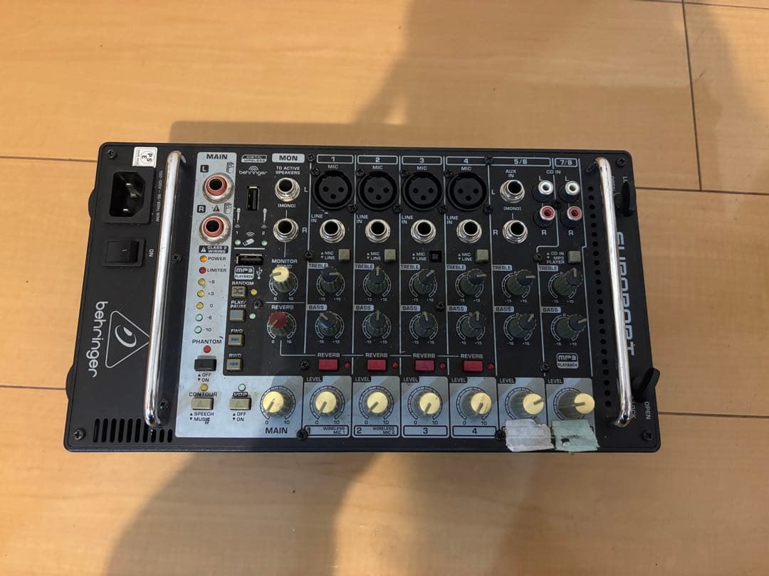 配信機器・PA機器・レコーディング機器 EUROPORT EPS500MP3 Behringer