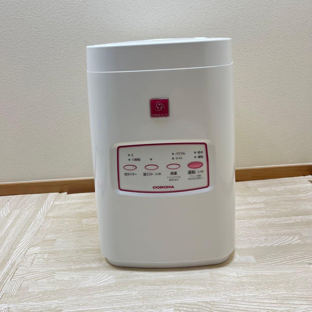 美品】コロナ ナノリフレ 美顔器 ナノミスト加湿消臭 CNR-400B