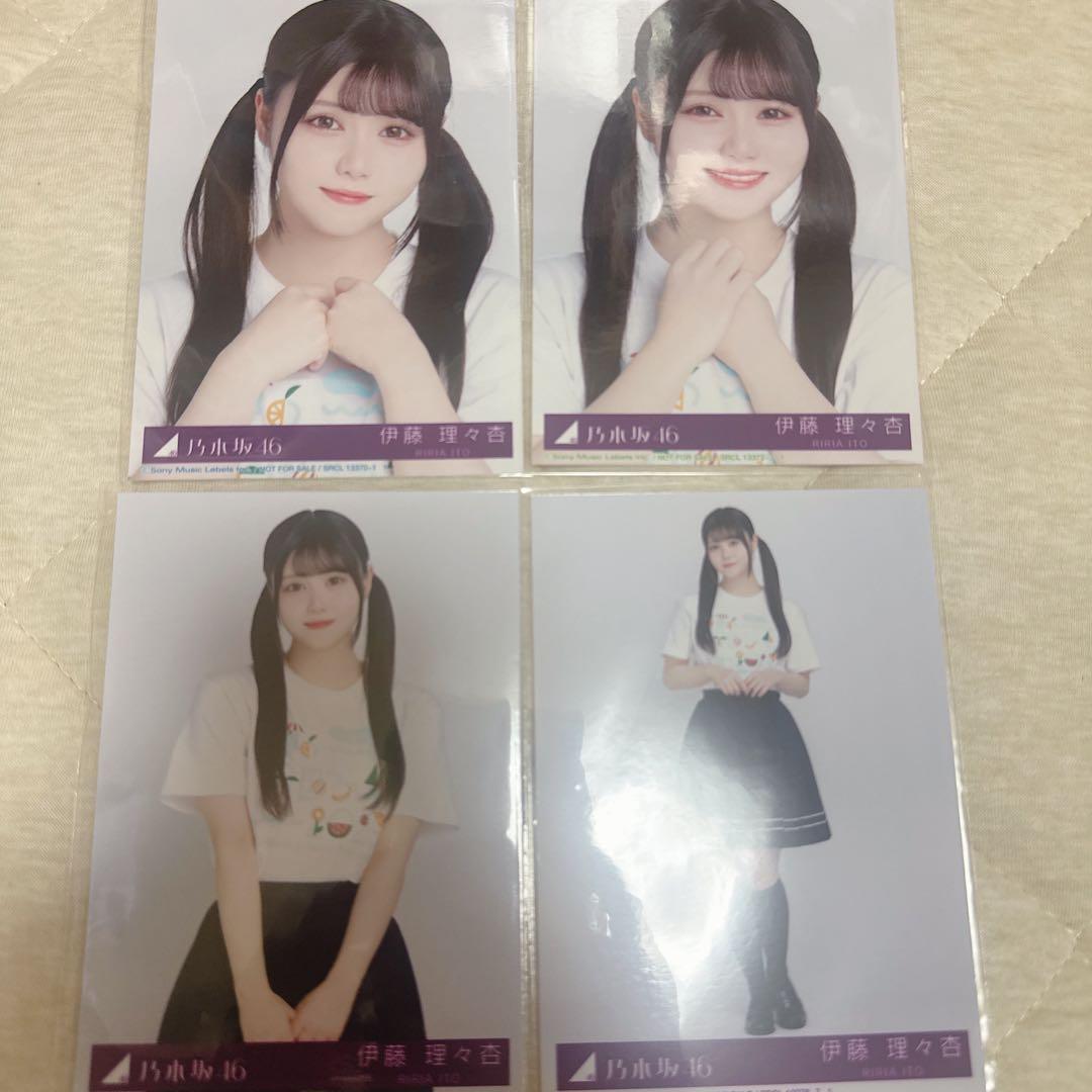 乃木坂46 Same numbers 封入生写真 伊藤理々杏 コンプ