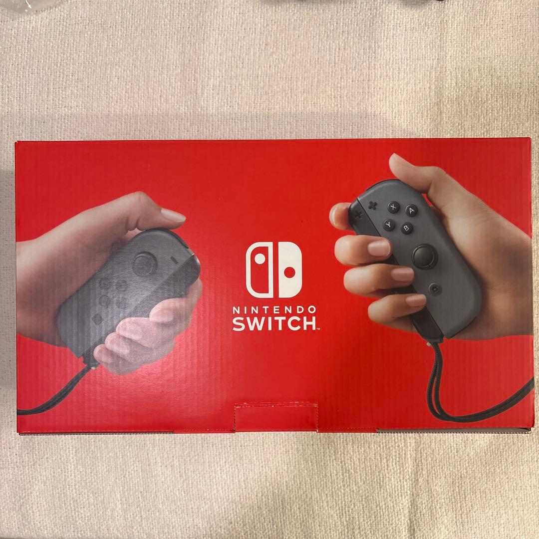 Nintendo Switch ニンテンドースイッチ本体　グレー　箱付き
