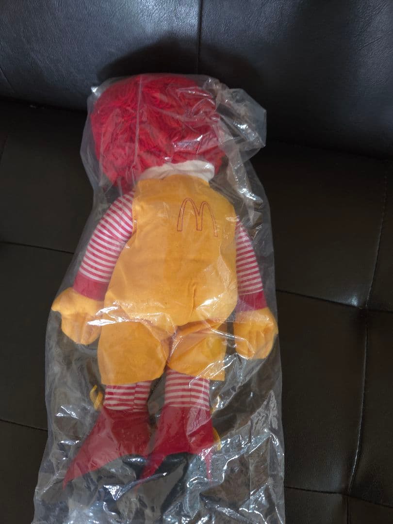 マクドナルド ロナルド ドール 未使用品 袋破れあり ビンテージ ぬいぐるみ
