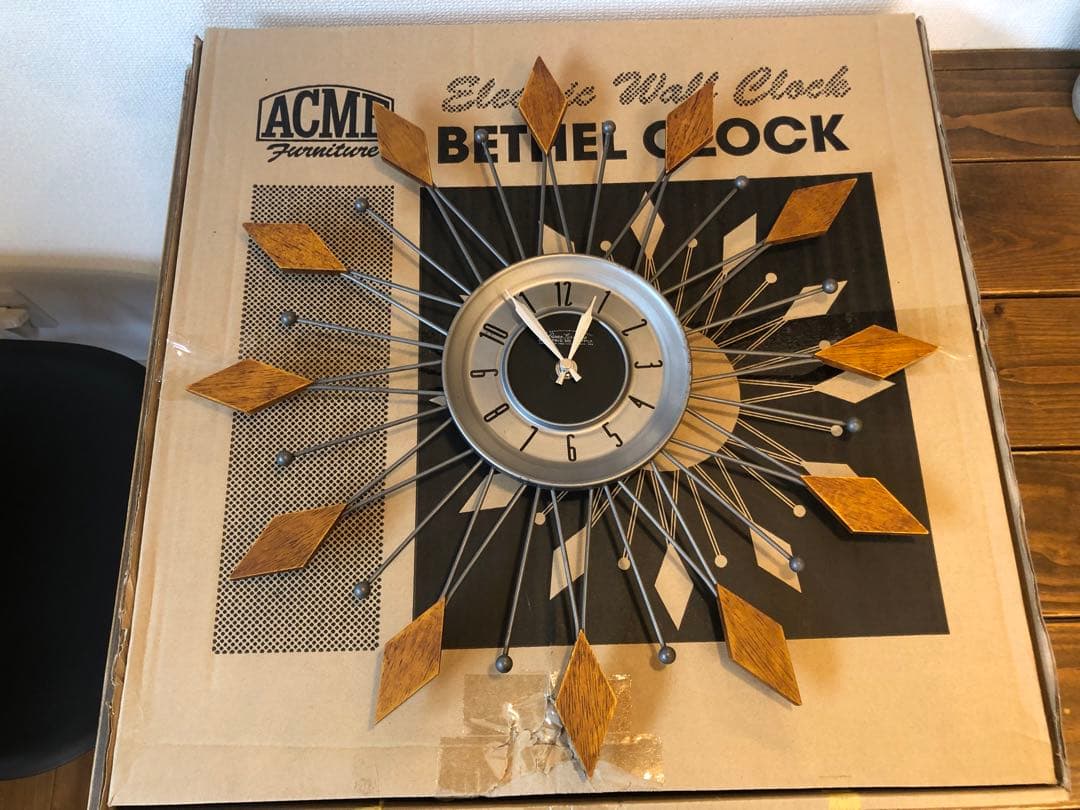 アクメファーニチャー　サンバースト　クロック