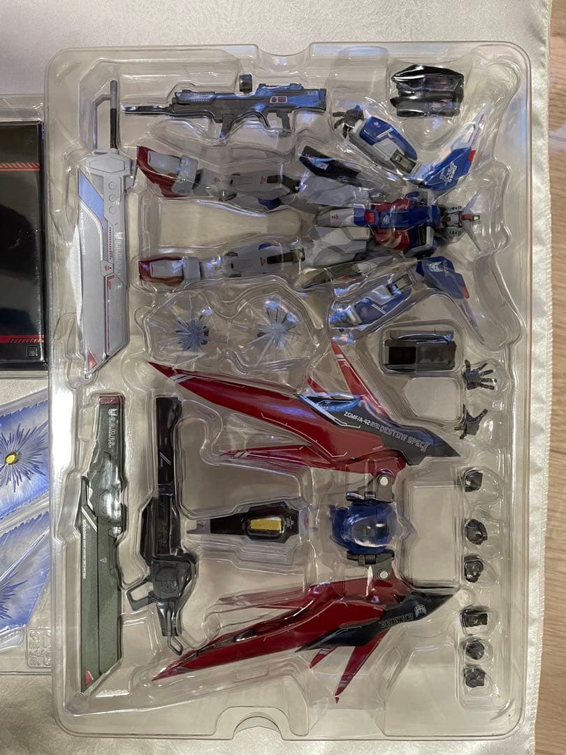 メタルロボット魂　デスティニーガンダムSPECII、ゼウスシルエット、光の翼