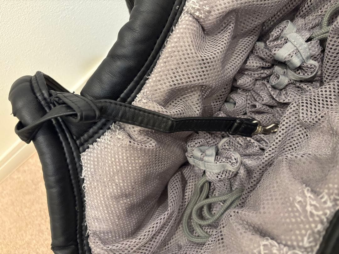 designf デザインfのマシュマロバッグ ファー サイズ