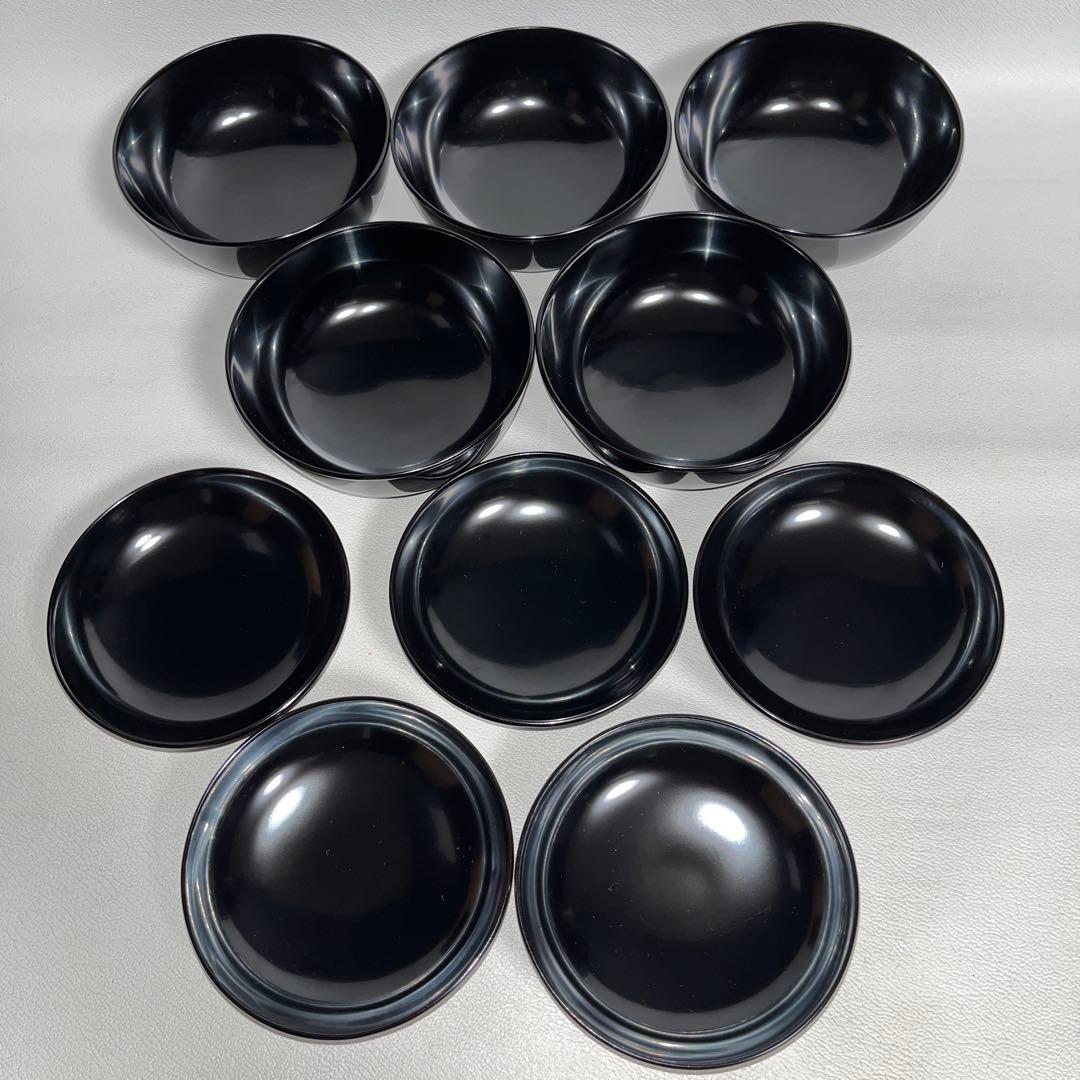 茶懐石　輪島塗　四つ椀　5人前