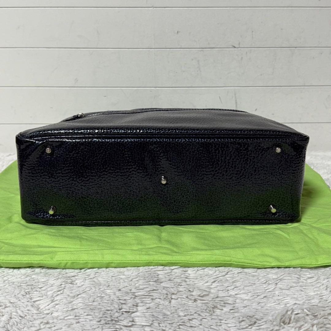 ⭐️新品未使用⭐️　ジャックルコー　リスボン　ハンドバッグ　エナメル　ユニセックス