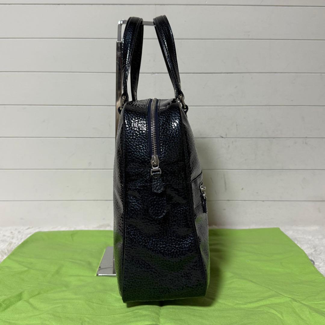 ⭐️新品未使用⭐️　ジャックルコー　リスボン　ハンドバッグ　エナメル　ユニセックス