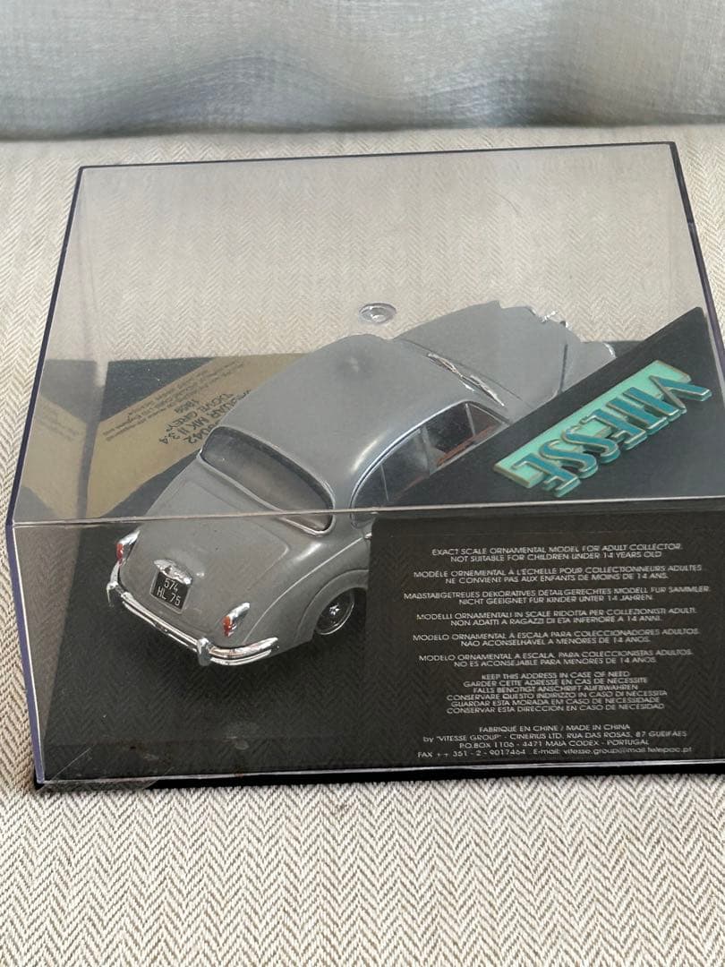 VITESSE 1/43 ジャガー MKⅡ 3.8 1959 ダブグレー