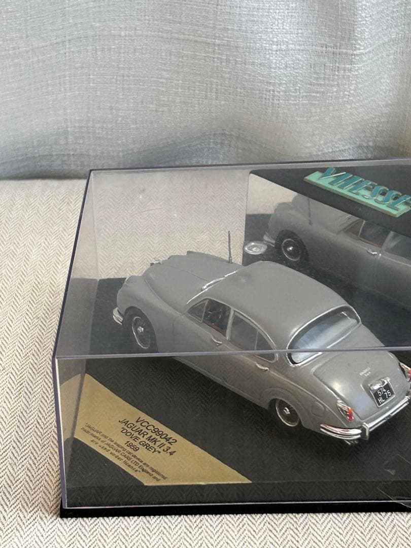 VITESSE 1/43 ジャガー MKⅡ 3.8 1959 ダブグレー