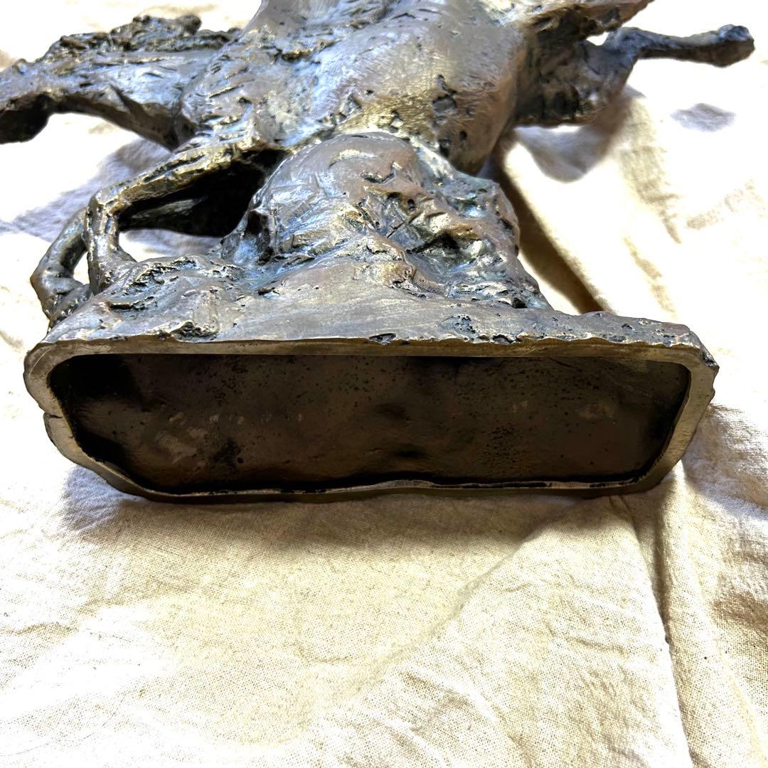 北村西望作 ブロンズ像 ペガサス 彫刻 春駒に題す 「春風」 置物