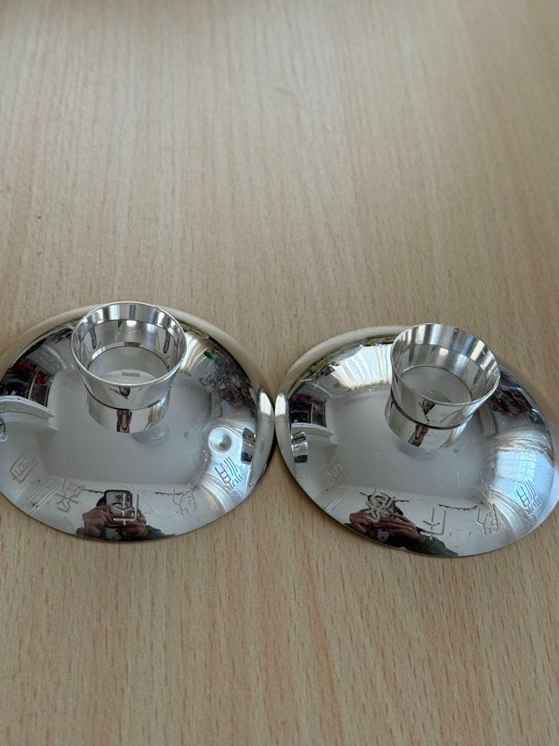 銀盃シルバー消防庁盃 銀杯2つセット