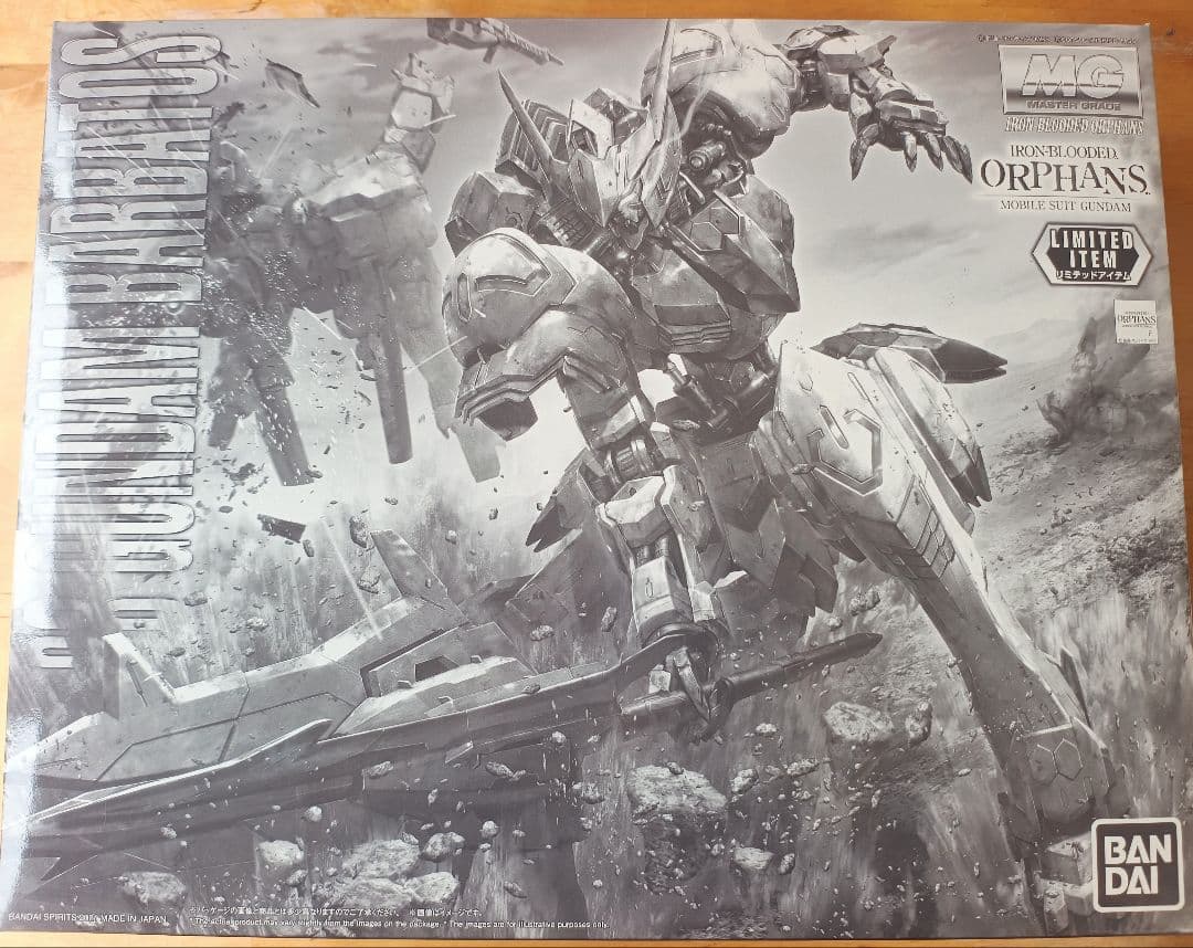 MGガンダムバルバトス 7点セット チタニウム、クリア、ネオンブルー