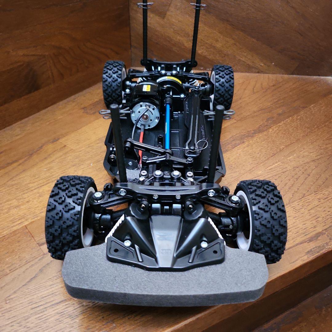 タミヤ　 T T - 0 2 シャーシ　　 組立て完成品 ラリー仕様