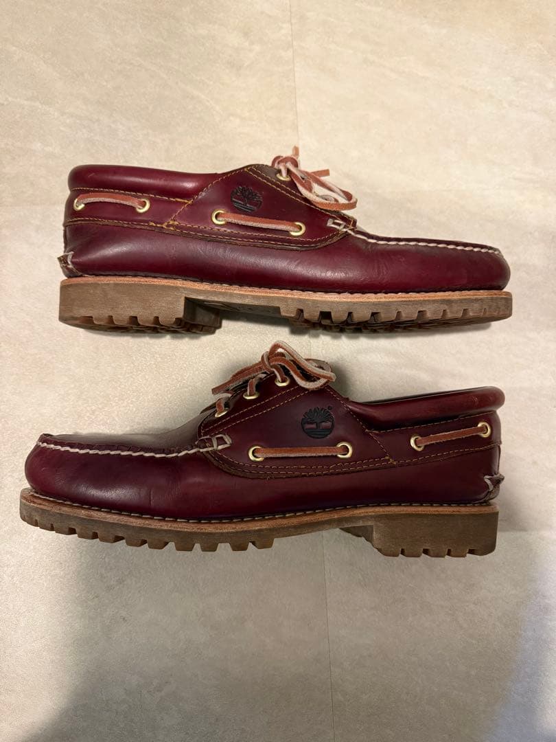 ティンバーランド スリーアイ バーガンディ