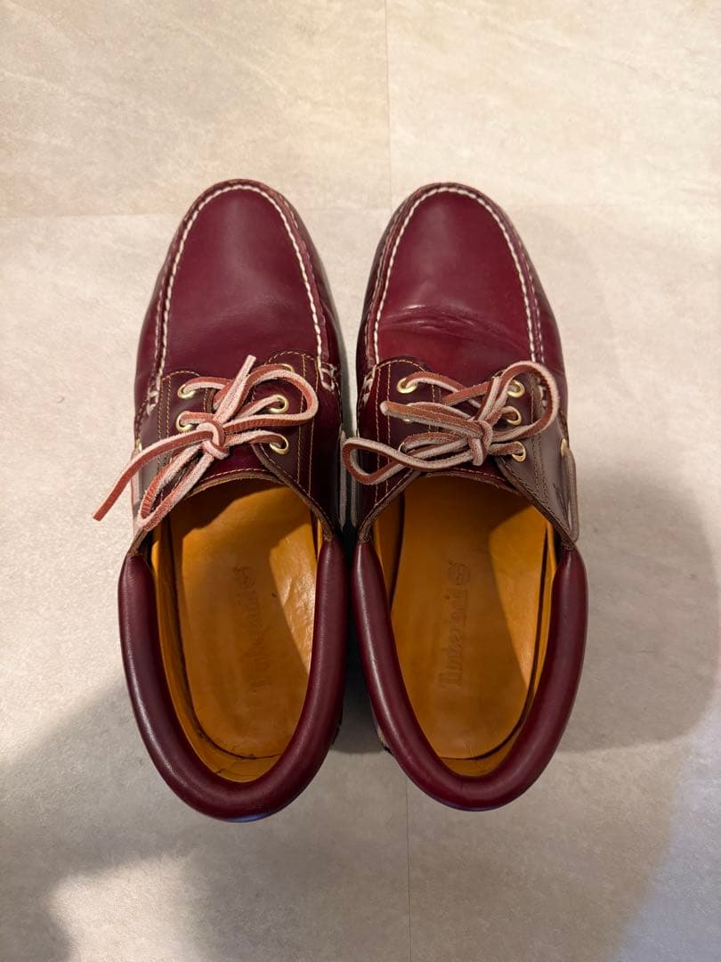 ティンバーランド スリーアイ バーガンディ