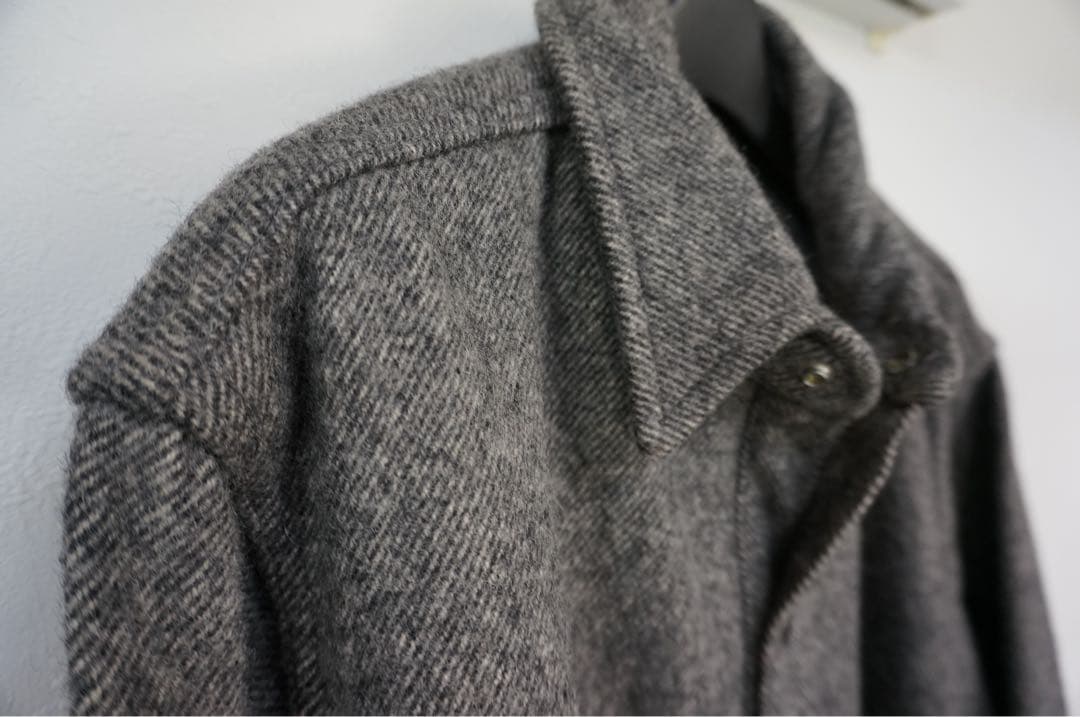 【美品】FILSON フィルソン ケープジャケット Lグレー　ダブルマッキーノ