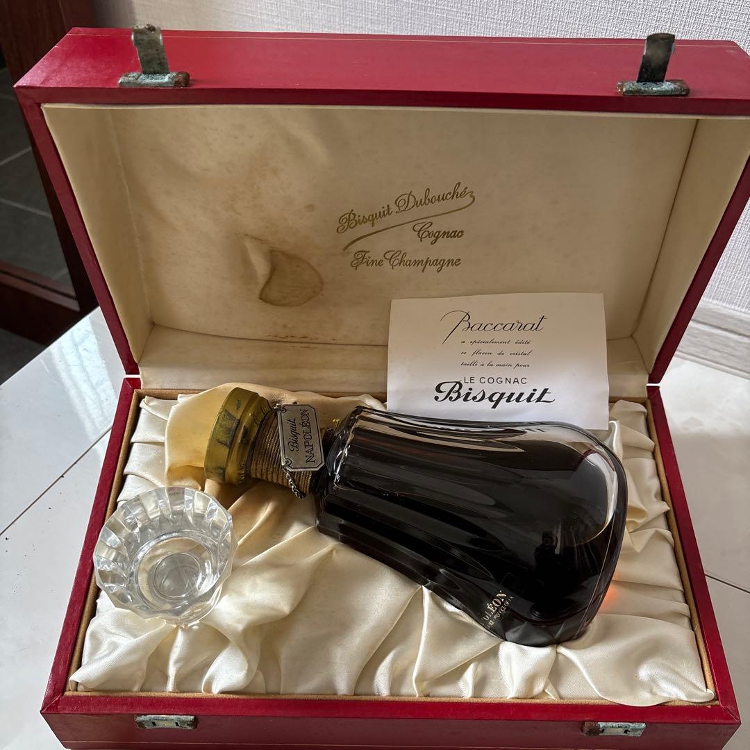 未開栓】ビスキー ナポレオン バカラボトル 700ml