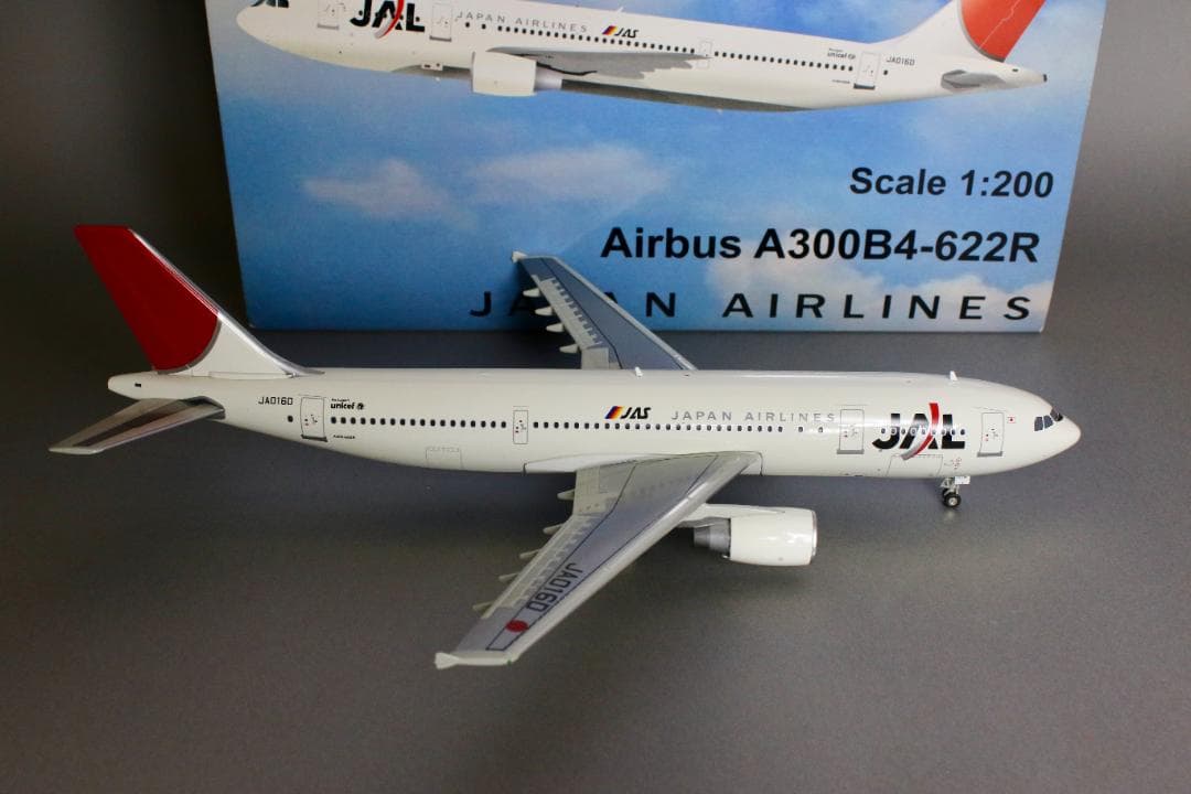レア JAL A300B4-622R JA016D 1/200 JC