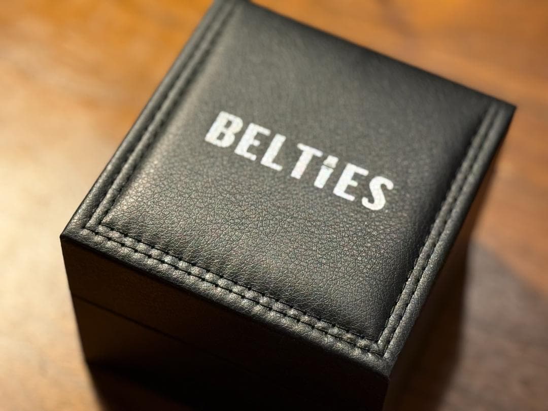 【値下げ】Apple Watchバンド BELTIES ブラックラバーベルト時計