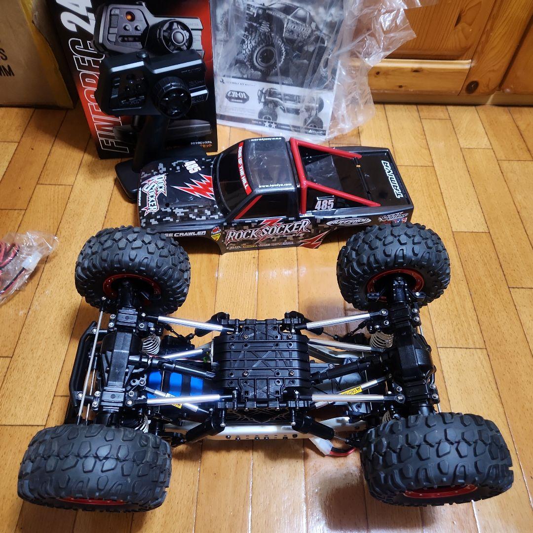 ■専用■　タミヤ CR-01 フルセット　ロックソッカーボディ　ラジコン
