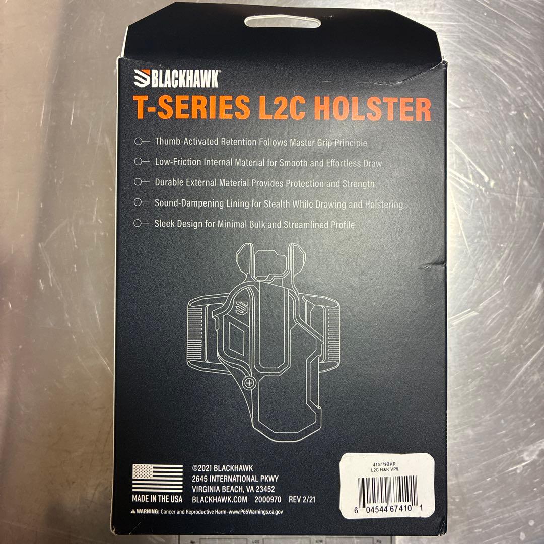 BLACKHAWK T-SERIES L2C HK VP9/40実物ホルスター ECHIGOYA新宿店 BLOG